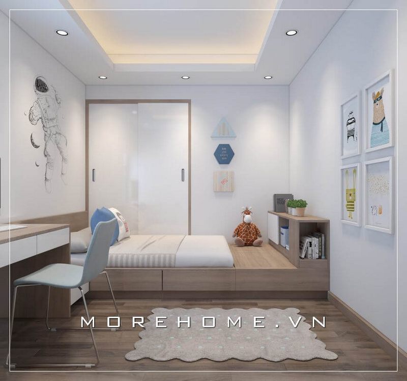 Giường ngủ có ngăn kéo hiện đại